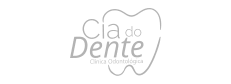 logotipo odontológico e identidade visual cia do dente